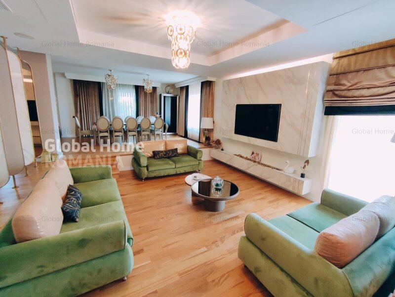 Sisesti Vila piscina - garaj - teren 1500mp  mobilata si utilata premium